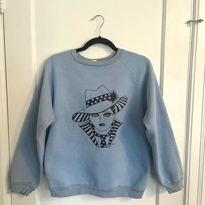 Vintage 1980s graphic Sweatshirt